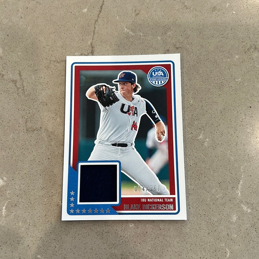 Baseball card